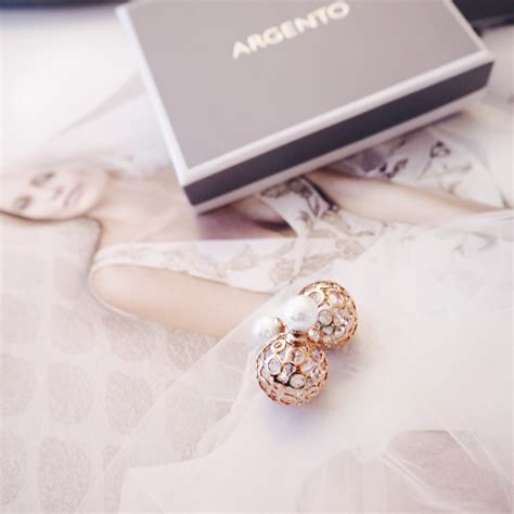 dior earring dupe